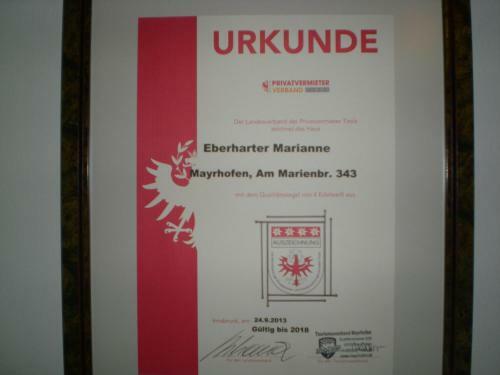 Apartamento Haus Eberharter