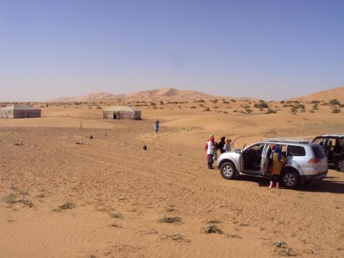 Night Desert Camp