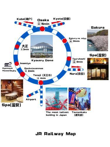 Albergue Hammock House Osaka