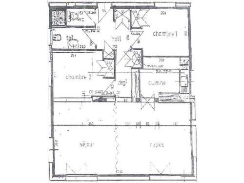 Rental Apartment Les Angles -two-bedroom Apartment