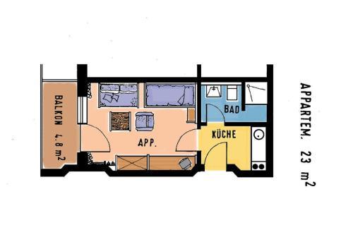 Apartamento Appartementhaus Josef