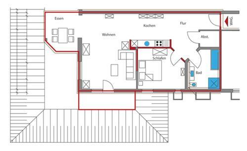 Apartamento Fewo1846 - Willi Gl�cksburg