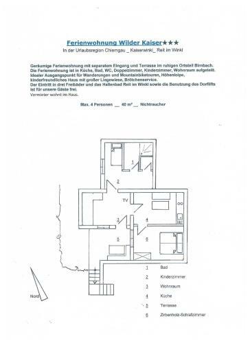 Apartamento Ferienwohnung Wilder Kaiser