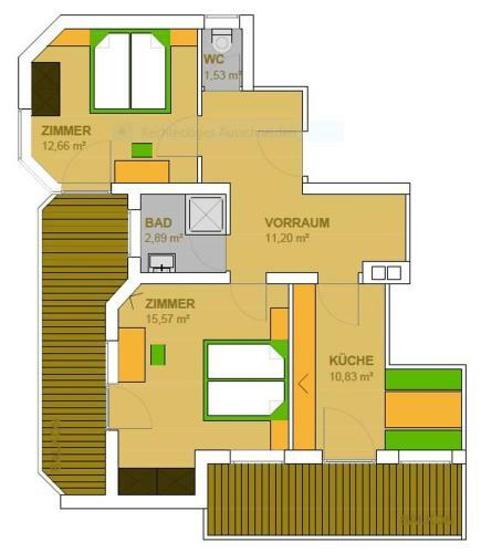 Apartamento Landhaus Gotthard