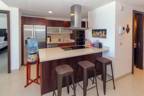 Apartamento True Beachfront Condo - Corazon