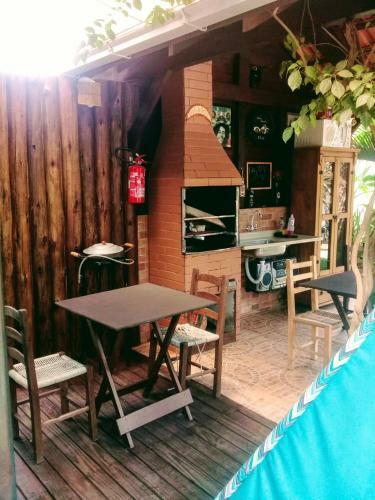 Hostal Meio Roots Cabanas De Aluguel