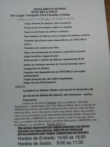 Agroturismo Sit�o Bela Vista