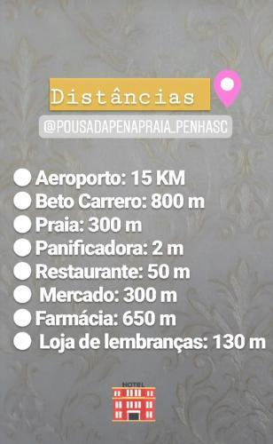 Hostal Pousada P� Na Praia