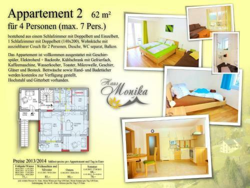 Apartamento Appartementhaus Monika