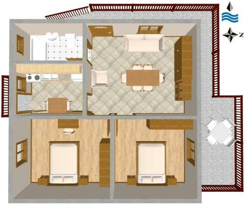 Apartment Seget Vranjica 2082a