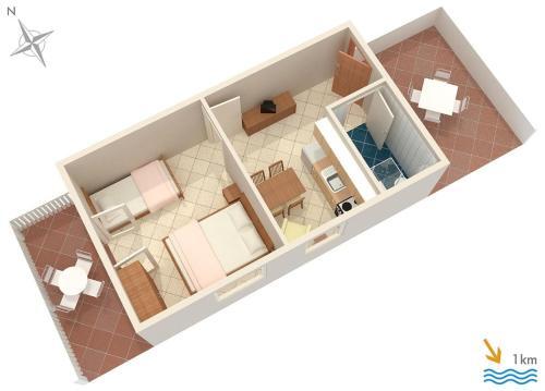 Apartments With A Parking Space Pucisca (brac) - 756