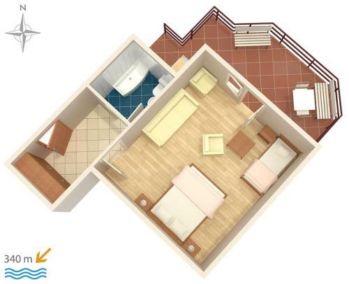 Apartamentos Studio Makarska 6644b