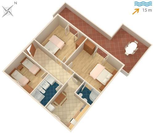 Apartment Mudri Dolac 4026a