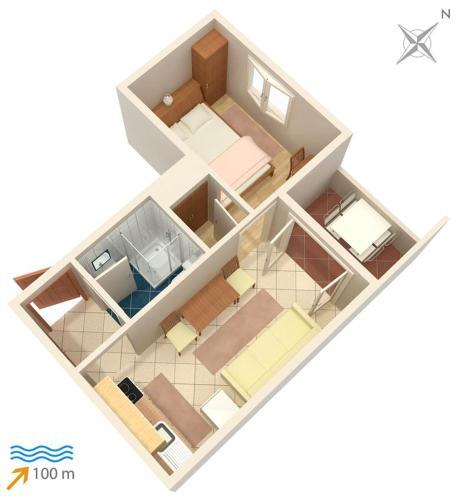 Apartment Rogoznica 4263a