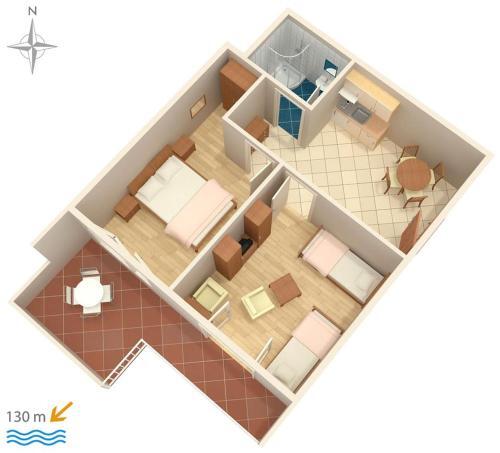Apartments By The Sea Tucepi (Makarska) - 6806