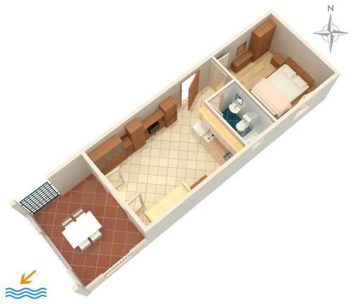 Apartment Novalja 4124c
