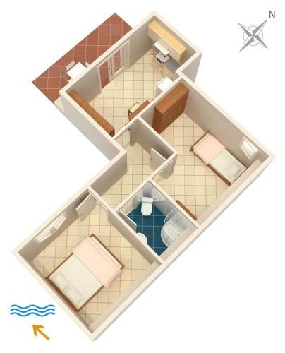 Apartment Supetarska Draga - Gonar 4989b