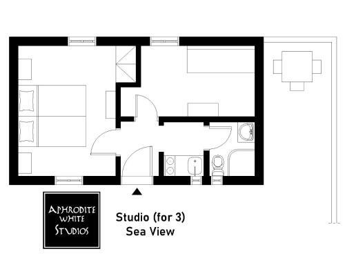 Apartamento Aphrodite White Studios Lindos
