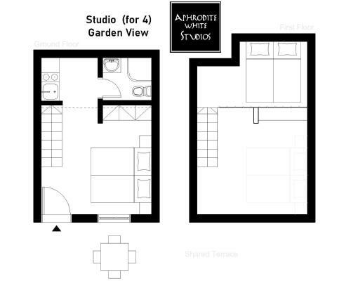 Apartamento Aphrodite White Studios Lindos