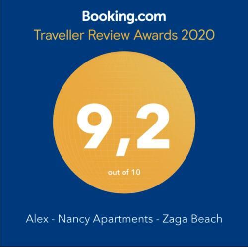 Alex - Nancy Apartments - Zaga Beach