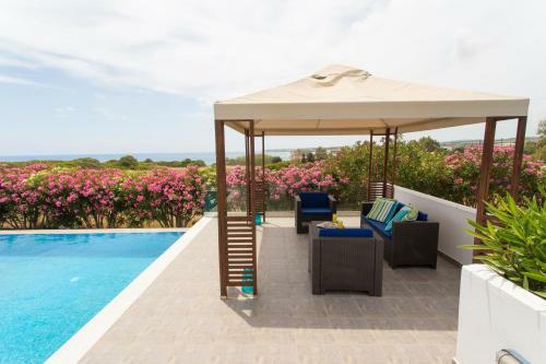 White Blue Villa