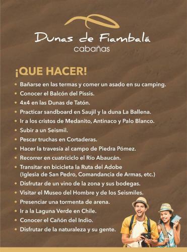 Caba�as Dunas De Fiambala