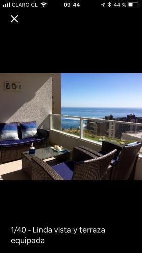 Apartamento Conc�n Vista Al Mar
