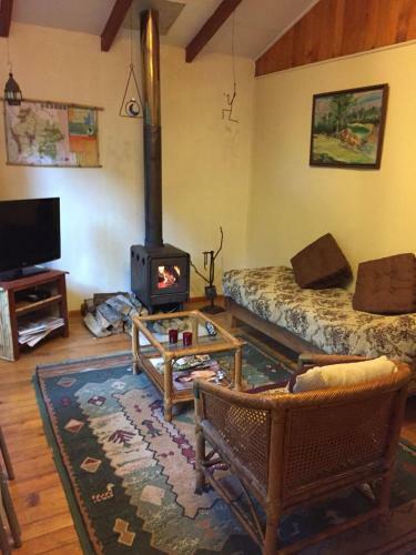 Apartamento Caba�a Ayel�n Curacaut�n