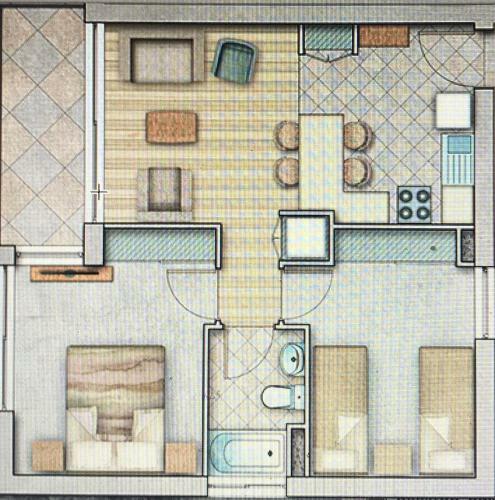 Apartment Bravo Diego Portales