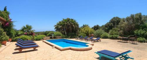 Cala Figuera Villa Sleeps 10 Pool Air Con Wifi