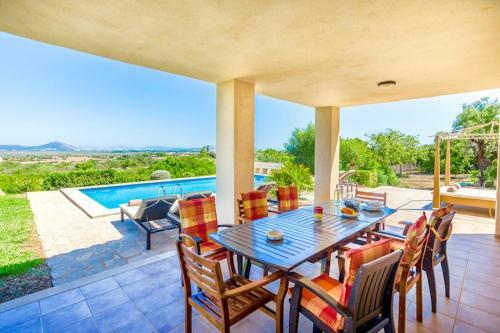 Can Picafort Villa Sleeps 8 Air Con Wifi