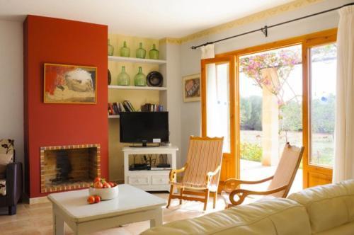 Cas Concos Villa Sleeps 10 Pool Air Con