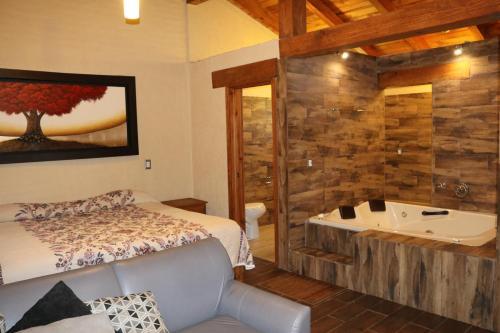 Caba�as Mazzatis Jacuzzy