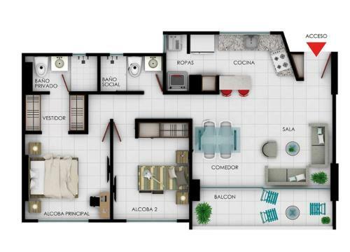 Apartamento Girardot Deluxe