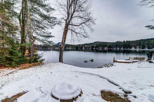 Two Story Adirondack Log Cabin