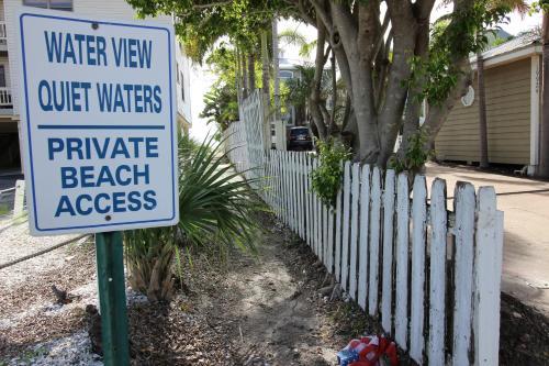 Water View On Indian Rocks Beach