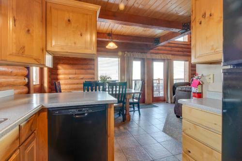 Cabin Overlooking The Harbor