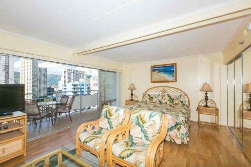 Ilikai Tower 1623 City View 1br