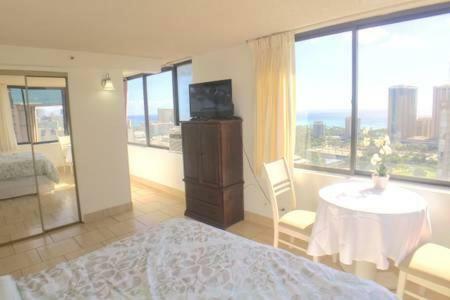 Apartamento Waikiki Ocean View Corner Studio
