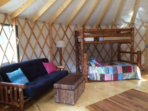 Circle M Camping Resort 24 Ft. Yurt 4