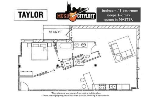 Apartamento Music City Loft Taylor