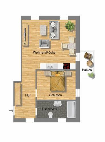 Apartamento Ferienwohnungen H_ Jaeger