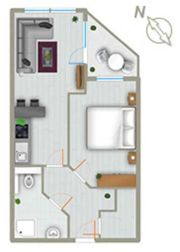 Apartamento Kurpark_residenz App_ 104