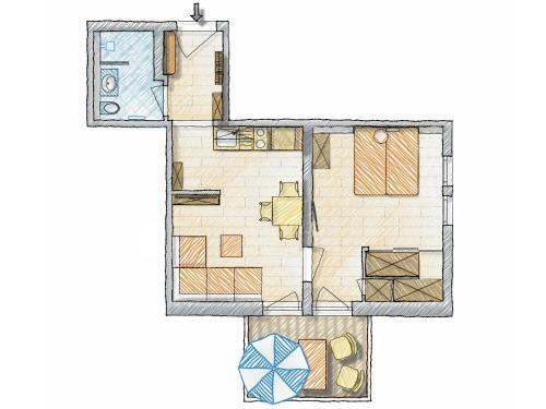 Apartamento Ferienwohnung "ostseereif_211"