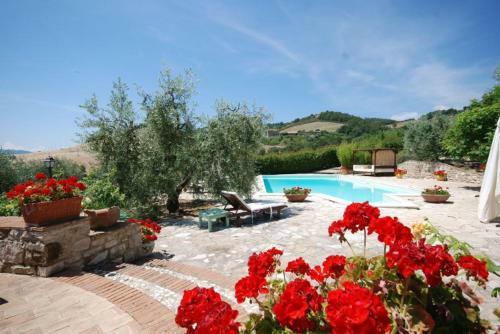 Todi Villa Sleeps 12 Pool Air Con Wifi