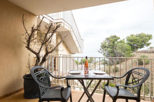 Apartamentos Studio *** "thalabanyuls" - Vue Mer - Balcon