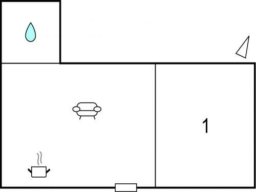 One-bedroom Apartment In Bastia