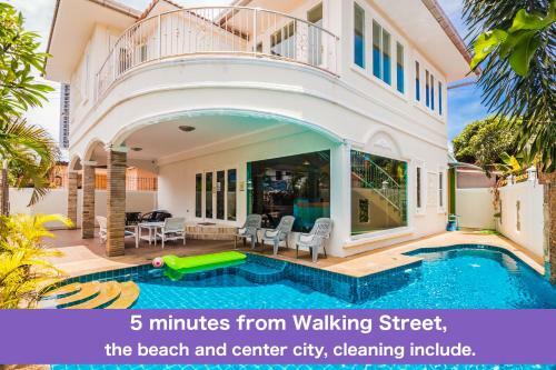 Walkingstreet Tewaree Villa 4 Bedrooms