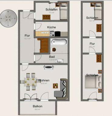 Apartamento Appartement Winterberg-neuastenberg