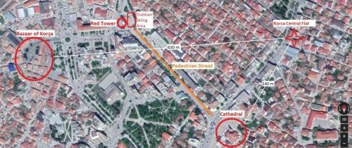 Apartamento Korca Central Flat